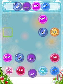 Free download java game Xmas bubbles on your mobile phone! Image №3