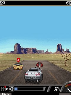 Free download java game Need for speed: ProStreet 2D on your mobile phone! Image №2