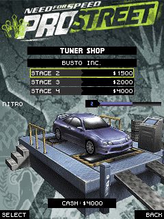 Free download java game Need for speed: ProStreet 2D on your mobile phone! Image №3