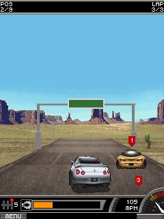 Free download java game Need for speed: ProStreet 2D on your mobile phone! Image №4