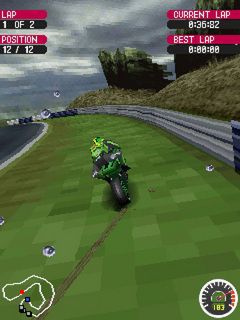 Free download java game MotoGP 07 3D on your mobile phone! Image №3