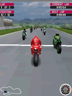 Free download java game MotoGP 07 3D on your mobile phone! Image №2