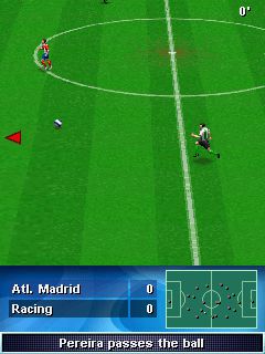 Free download java game Spanish football league 2009 3D on your mobile phone! Image №3