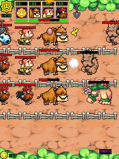 Free download java game Battle for the farm on your mobile phone! Image №3