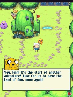 Free download java game Adventure time Heroes of Ooo on your mobile phone! Image №2