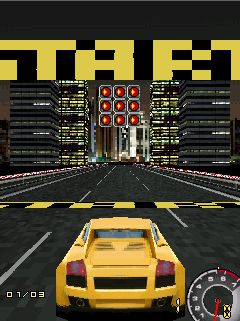 Free download java game Street racing mobile 3D on your mobile phone! Image №2