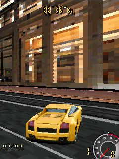 Free download java game Street racing mobile 3D on your mobile phone! Image №4
