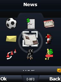 Free download java game FIFA manager 2009 on your mobile phone! Image №2