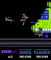 Free download java game Double dragon 2: The revenge on your mobile phone! Image №4