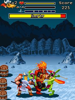 Free download java game Great legends: Vikings on your mobile phone! Image №4