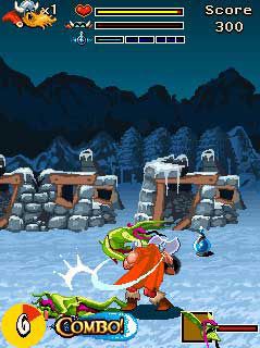 Free download java game Great legends: Vikings on your mobile phone! Image №2