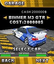Free download java game Bimmer street racing 3D on your mobile phone! Image №3