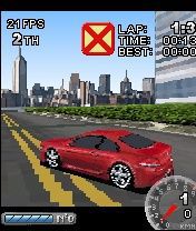 Free download java game Bimmer street racing 3D on your mobile phone! Image №4