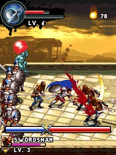 Free download java game Immortals on your mobile phone! Image №2