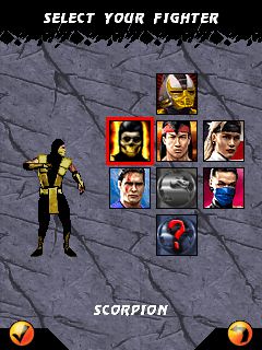 Free download java game Mortal Kombat 3: Ultimate on your mobile phone! Image №2
