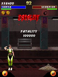 Free download java game Mortal Kombat 3: Ultimate on your mobile phone! Image №4