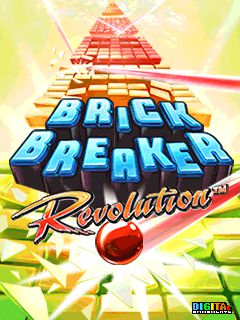 Free download java game Brick breaker: Revolution similar to the game Brick breaker: Ultimate, on your mobile phone!