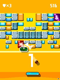 Free download java game Brick breaker: Revolution on your mobile phone! Image №2