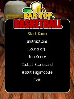 Free download java game Bar top basketball on your mobile phone! Image №2