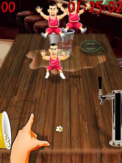 Free download java game Bar top basketball on your mobile phone! Image №3