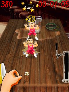 Free download java game Bar top basketball on your mobile phone! Image №4