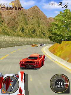 Free download java game Race driver GRID on your mobile phone! Image №6