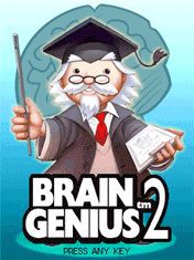 Free download java game Brain Genius 2 on your mobile phone!