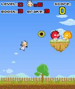 Free download java game Toxic cow: A global warming game on your mobile phone! Image №2