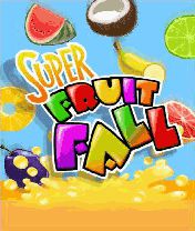 Free download java game Super fruit fall on your mobile phone!