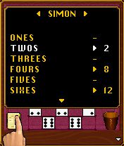 Free download java game Masters of dice on your mobile phone! Image №5