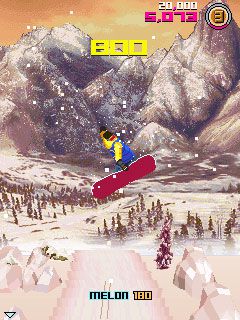 Free download java game Avalanche snowboarding on your mobile phone! Image №2