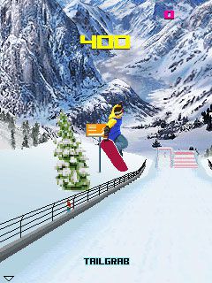 Free download java game Avalanche snowboarding on your mobile phone! Image №6
