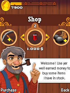 Free download java game California gold rush: Bonanza! on your mobile phone! Image №5