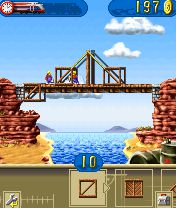 Free download java game Bridge bloxx on your mobile phone! Image №4