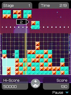 Free download java game Lumines: In the house Ibiza 10 on your mobile phone! Image №8