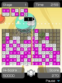 Free download java game Lumines: In the house Ibiza 10 on your mobile phone! Image №5