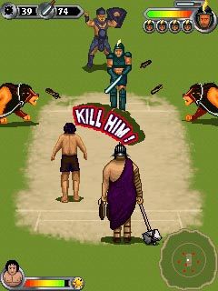Free download java game Gladiator сricket on your mobile phone! Image №4