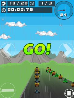 Free download java game Go kart mania 3 on your mobile phone! Image №3