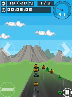 Free download java game Go kart mania 3 on your mobile phone! Image №4