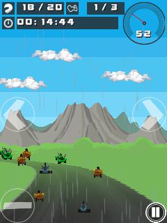 Free download java game Go kart mania 3 on your mobile phone! Image №5