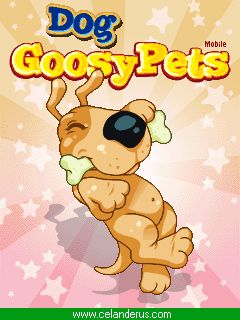 Free download java game Goosy pets: Dog on your mobile phone!