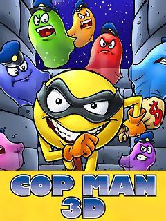 Free download java game Cop man 3D on your mobile phone!