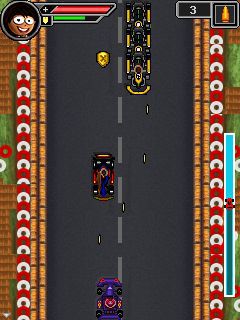 Free download java game Krazy kart riders on your mobile phone! Image №4