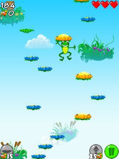 Free download java game Frog a jump on your mobile phone! Image №3