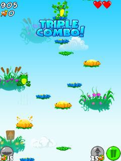 Free download java game Frog a jump on your mobile phone! Image №4