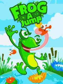 Free download java game Frog a jump on your mobile phone!
