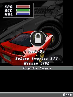 Free download java game Need for speed: Underground 3 on your mobile phone! Image №2