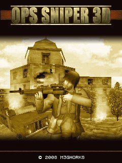 Free download java game Ops sniper 3D on your mobile phone!