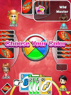 Free download java game UNO Spin on your mobile phone! Image №2