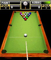 Free download java game American billiards 3D on your mobile phone! Image №2